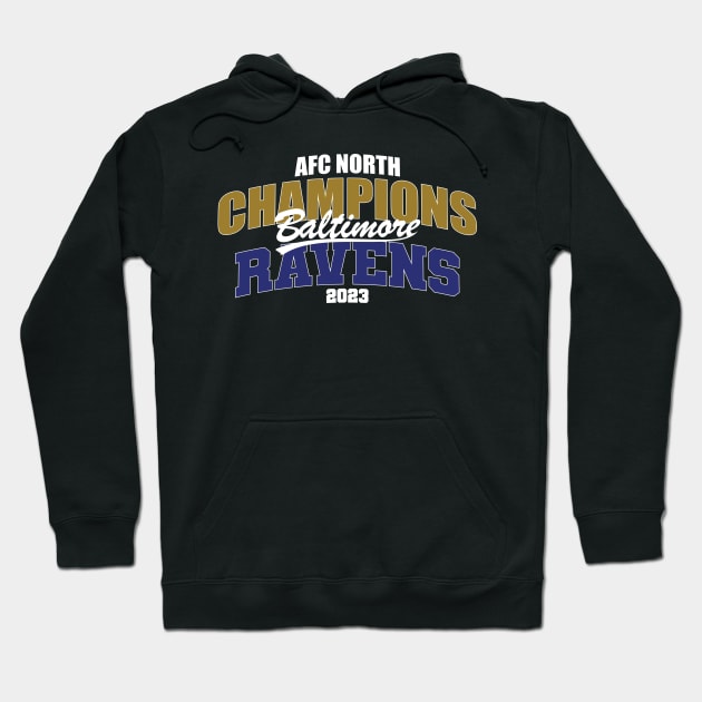 RAVENS CHAMPS Hoodie by Nagorniak